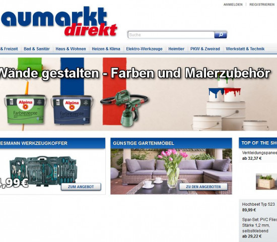 Baumarkt direkt wird als Joint Venture von der Hagebau und der Otto Group betrieben.