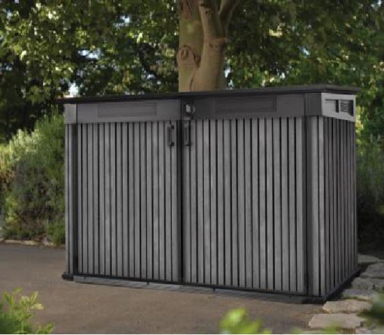 Keter Signature Collection: Fahrradbox im Design Venetian