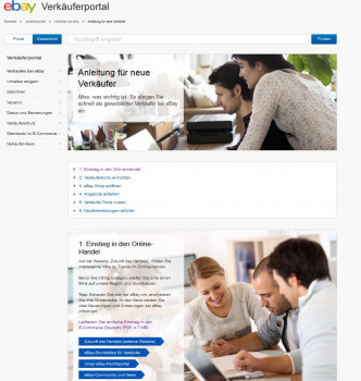 eBay Verkäuferportal eBay Verkäuferportal