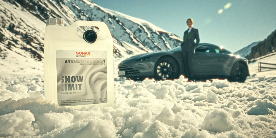 Die Winterkampagne setzt – wie auch schon die im Sommer – auf ein edles Erscheinungsbild.