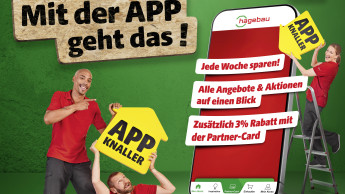 Hagebau arbeitet mit App-Couponing und Whatsapp-Kanal
