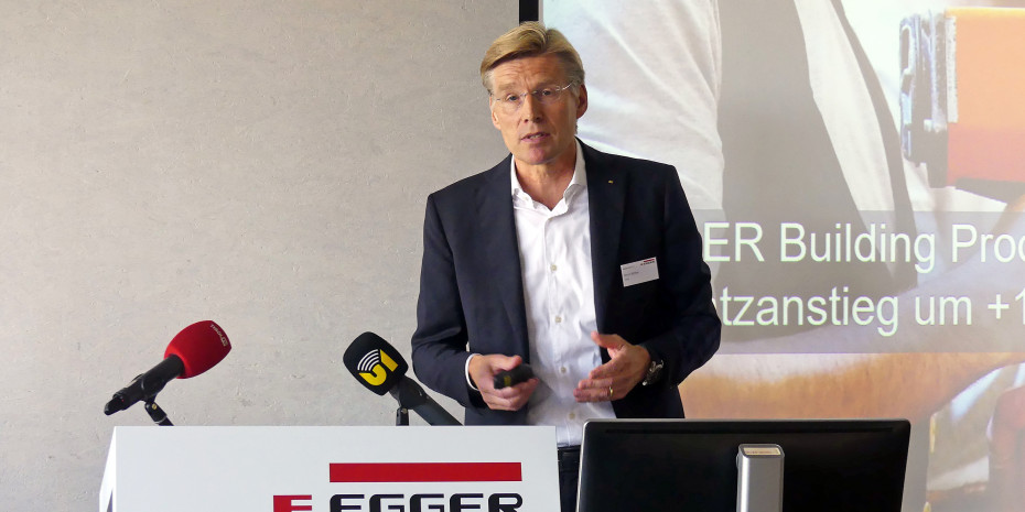 Egger, Jahrespressekonferenz, Ulrich Bühler