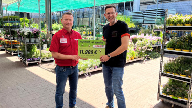 Toom spendet 11.900 Euro für Artenvielfalt