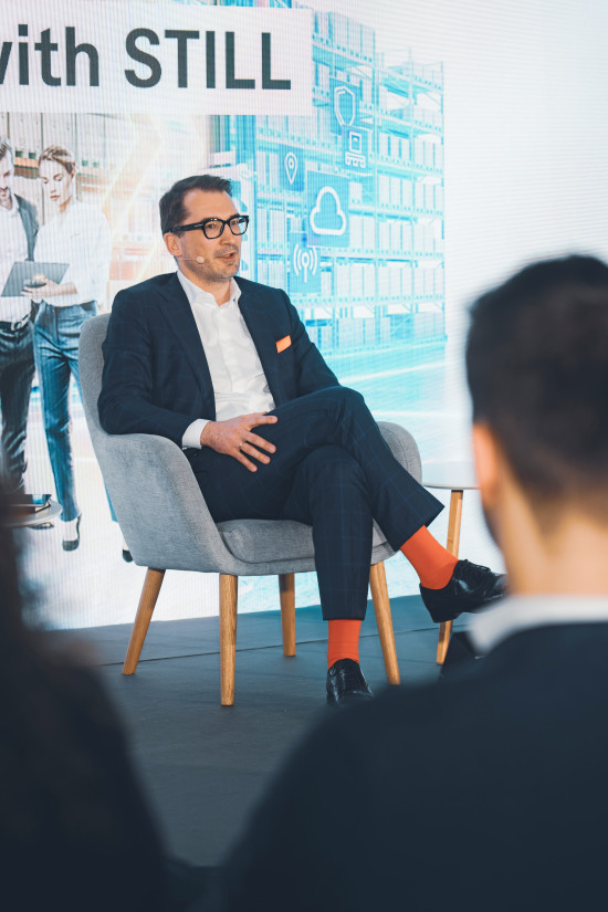 Automatisierung ist gut skalierbar: Still-Geschäftsführer Dr. Florian Heydenreich widerlegte „hartnäckige Mythen von hohen Einstiegshürden“.