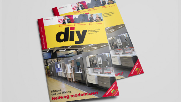 Die März-Ausgabe des Fachmagazins diy ist jetzt erschienen. Die März-Ausgabe des Fachmagazins diy ist jetzt erschienen.