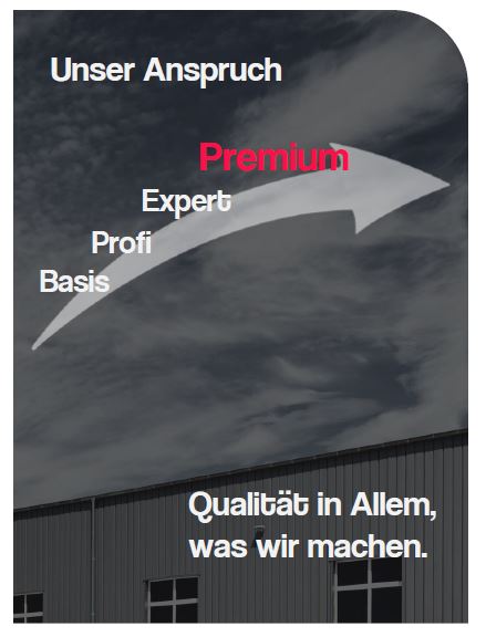 Das Unternehmen hat den Anspruch, Premiumanbieter zu sein.&nbsp;