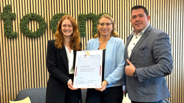 Toom erhält erneut das Zertifikat von Berufundfamilie