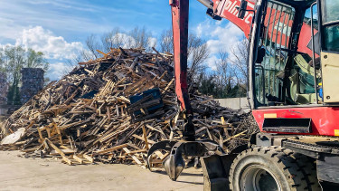 Eggers erster Recycling-Sammelstandort in Italien