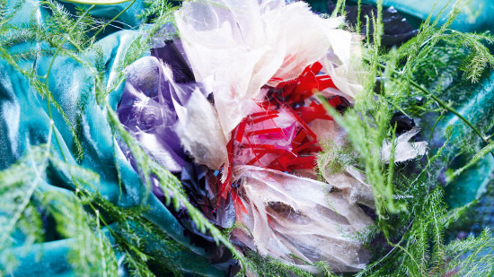 Diese Textilblume entwarf Julie Bakker von der ArtEZ School of the Arts.&nbsp;