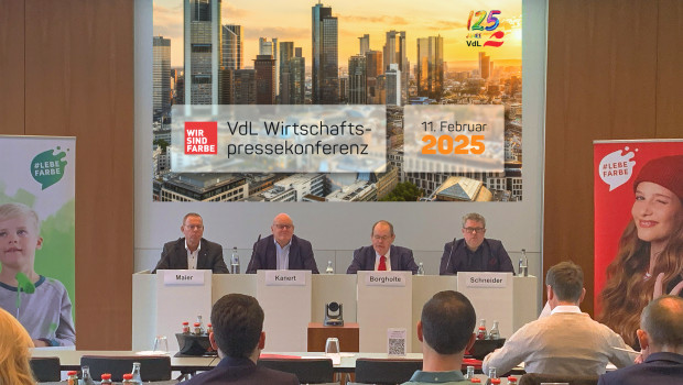 Schlechte Neuigkeiten bei der Pressekonferenz: Der Farben- und Lackbranche geht es nicht gut.&nbsp;