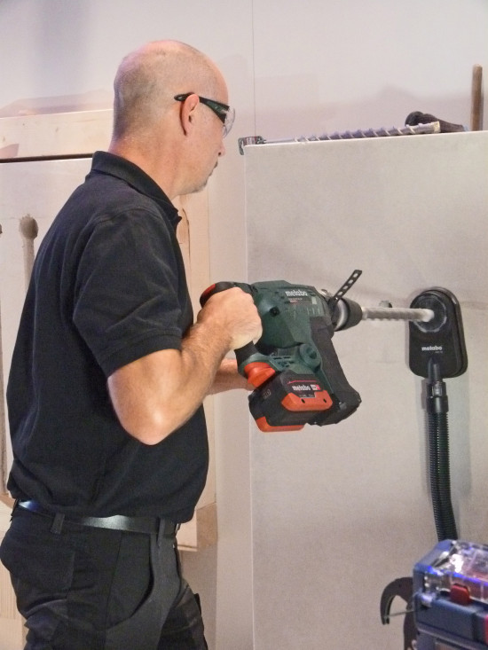 Die Werkzeuge wurden live vorgeführt. &nbsp;