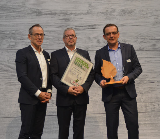 Der Nachhaltigkeitspreis ging an Classen.
Der Nachhaltigkeitspreis ging an Classen.