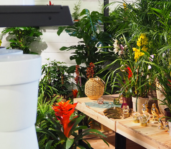 Die flexible Bestückung bringt Pflanze und Hartware zusammen.