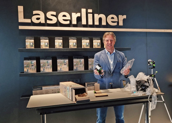 Martin Wonisch setzt auf Nachhaltigkeit mit Laserliner.