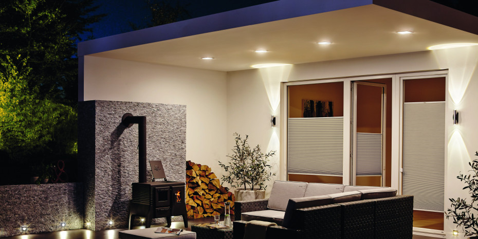 Licht sorgt für Stimmung – auch im Zweitwohnzimmer unter freiem Himmel.