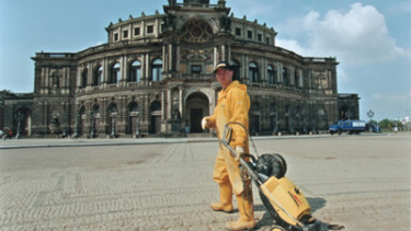 Kärcher macht in der Semper-Oper sauber