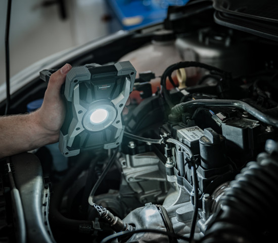 Brennenstuhl, Akku-LED-Arbeitsleuchte Rufus