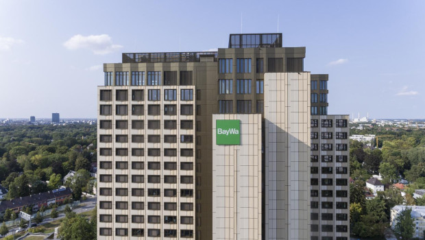 Die Baywa-Zentrale in München.