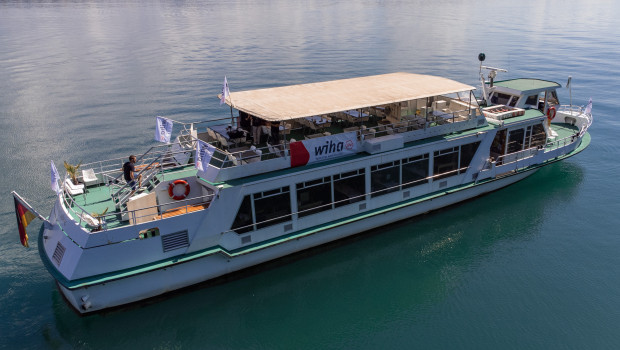 Die Influencer stachen im Rahmen der Veranstaltung in See.