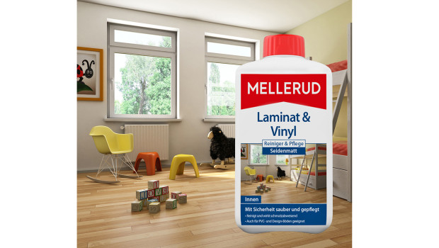 Mellerud, Laminat- und Vinyl-Reiniger, Pflege Seidenmatt
