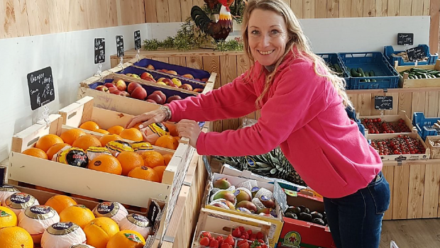 Claudia Meier hat zusammen mit ihrem Vater ein neues Egesa Garten Gartencenter eröffnet. Dazu gehört auch ein 150 m² großer Landmarkt.