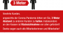 Händler ermahnen Kunden zu 3 Metern Abstand