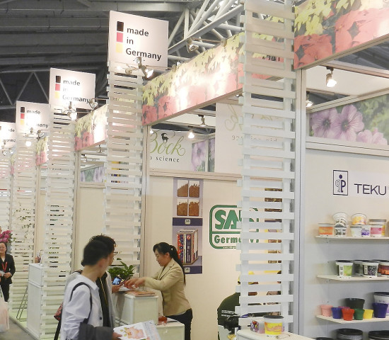 Deutscher Gemeinschaftsstand Hortiflorexpo IPM Shanghai
Deutscher Gemeinschaftsstand Hortiflorexpo IPM Shanghai