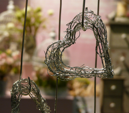 Auch romantisch: Arrangement auf der Ausstellung in der Green City der IPM 2014.