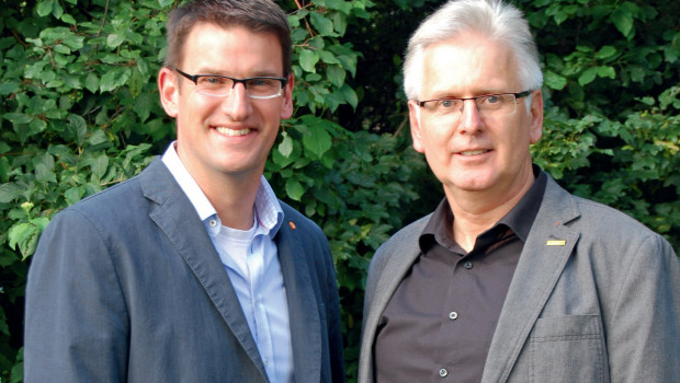 Neue Vertriebsleitung Consumer bei Floragard: Dietmar Pundt (l.) und Martin Dieckmann. Neue Vertriebsleitung Consumer bei Floragard: Dietmar Pundt (l.) und Martin Dieckmann.