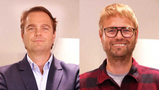 So sah der Geschäftsführer vor und nach der Verwandlung aus.