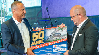 Eurobaustoff feiert 50 Jahre I&M-Zentrallager Rheinland Eurobaustoff feiert 50 Jahre I&M-Zentrallager Rheinland