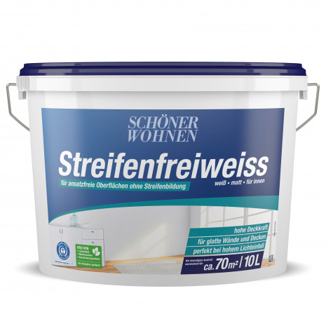 Schöner Wohnen-Farbe, Streifenfreiweiss
Schöner Wohnen-Farbe, Streifenfreiweiss