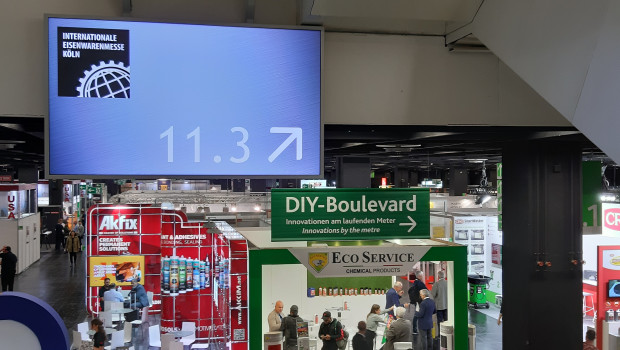 Der deutsche DIY-Handel wird heute zur Internationalen Eisenwarenmesse in Köln erwartet.&nbsp;