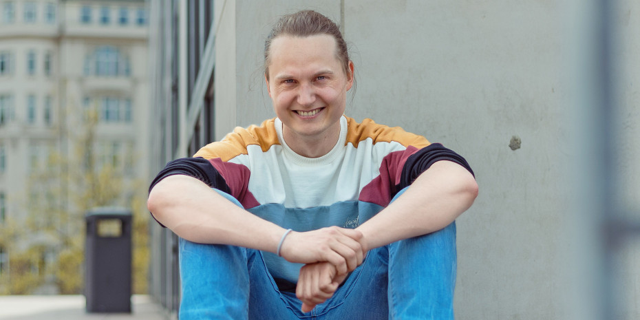 Yannik Markworth ist einer der Geschäftsführer der Agentur „Klein aber“.&nbsp;