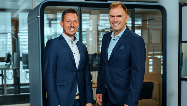 Das neue Führungsteam bei Isover und Rigips besteht aus Danijel Lučić (r.) und Michael Dawir.