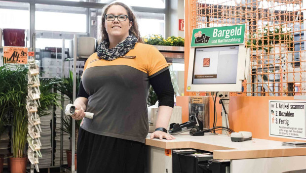 Auch im Baumarkthandel nehmen Self-Checkout-Systeme zu.&nbsp;