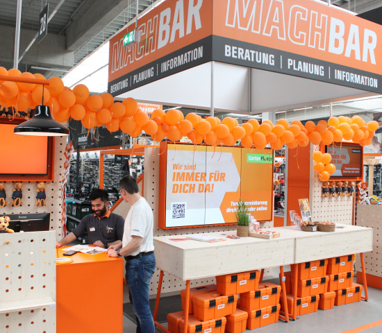 Überzeugendes Konzept: Die OBI MachBar Überzeugendes Konzept: Die OBI MachBar