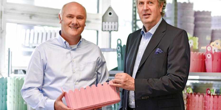 Emsa, Matthias Hemme (l.), Leiter der Business Unit Garten und Volker Lixfeld, Senior Vice President der Muttergesellschaft Groupe SE
Emsa, Matthias Hemme (l.), Leiter der Business Unit Garten und Volker Lixfeld, Senior Vice President der Muttergesellschaft Groupe SE