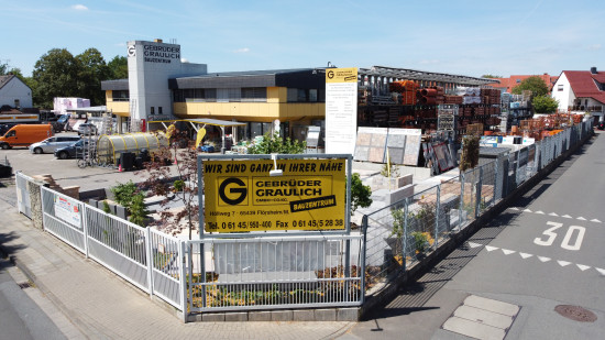 Gebrüder Graulich bietet auf mehr als 10.000 m² Verkaufs- und Lagerfläche wird ein komplexes Produktspektrum.
