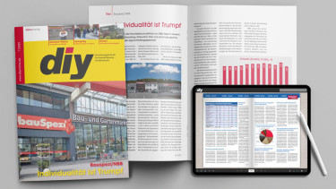 Juli-Ausgabe des Fachmagazins diy erschienen