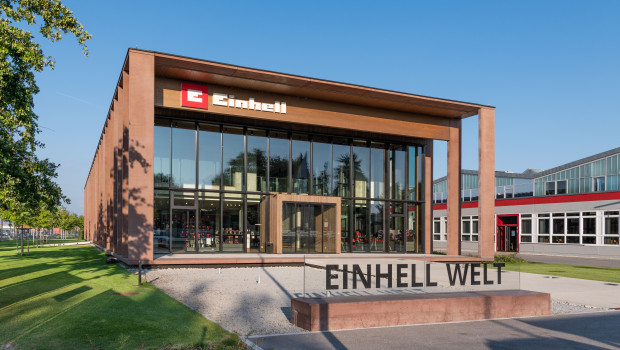 In der Einhell-Welt präsentiert der Elektrowerkzeughersteller sein Sortiment. In der Einhell-Welt präsentiert der Elektrowerkzeughersteller sein Sortiment.