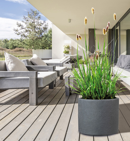 Die neu gebildete Gruppe vereint zwei Marken und zwei Materialgruppen unter einem Dach: Hier die Kunststoffgefäße der Scheurich-Tochter Formwerk.