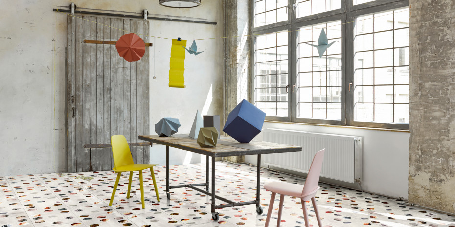 Boden Ena aus der Floor Fields Design Edition