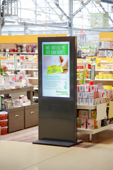 Die Knauber-Freizeitmärkte haben gestern in ihren Standorten ihr neues Digital Signage-Angebot eingeführt.
Die Knauber-Freizeitmärkte haben gestern in ihren Standorten ihr neues Digital Signage-Angebot eingeführt.