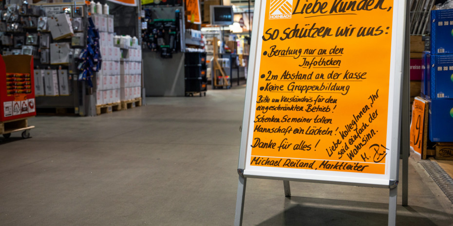 Corona-Krise und die Baumärkte