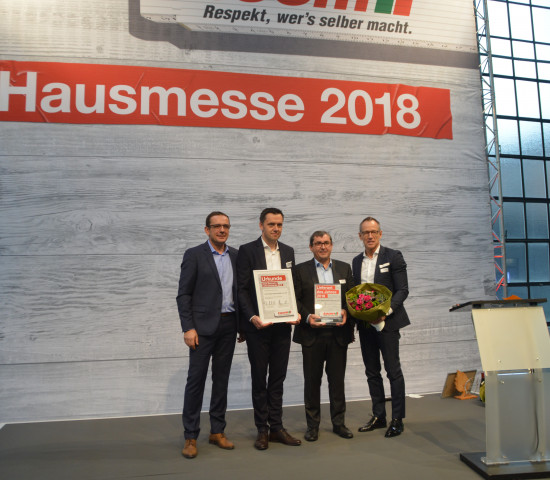 Auf Platz zwei in der Befragung zum Toom-Lieferantenpreis kam Knauff.
Auf Platz zwei in der Befragung zum Toom-Lieferantenpreis kam Knauff.