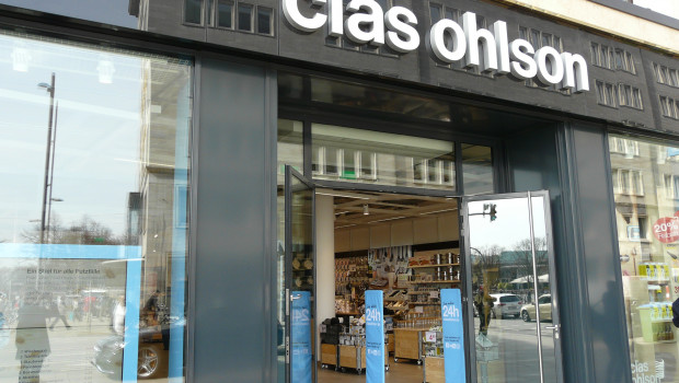 Der Clas-Ohlson-Markt am Jungfernstieg in Hamburg. Der Clas-Ohlson-Markt am Jungfernstieg in Hamburg.