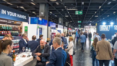 Flaniermeile der Branche