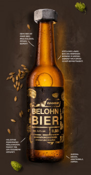 Ist wieder für kurze Zeit da: das "Belohnbier" von Toom.