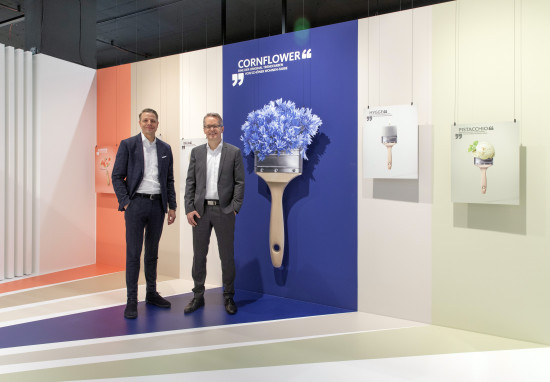 Sebastian Roß, Leiter Marketing & Vertrieb DIY, und Christian Beeck, Leitung Brandmanagement Schöner Wohnen-Farbe, &nbsp;freuen sich auf das kommende Jahr.&nbsp;